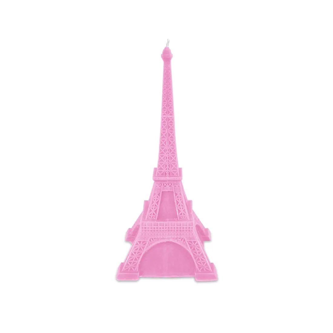 Bougie décorative Monument historique - Tour Eiffel rose